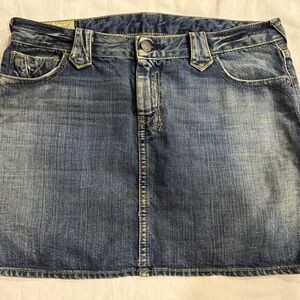 SKIRT denim short